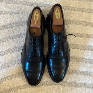 Allen Edmonds Black Park Avenue Oxford Dress Shoes